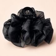 Silk Cloud Claw Clip Set — Black