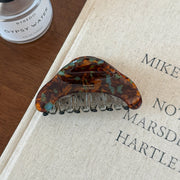 Iridescent Mini Claw Clip Set — Tortoiseshell