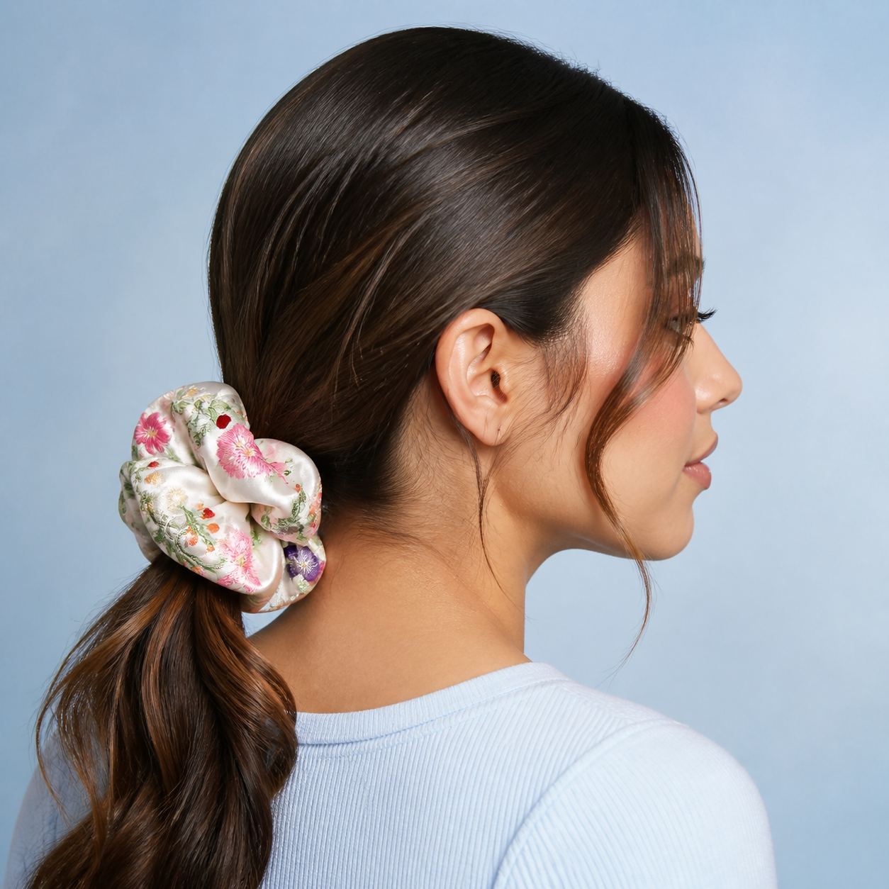 Scrunchies editorial model