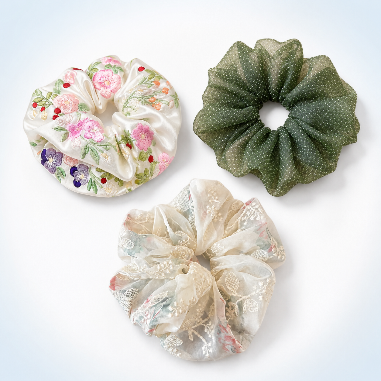 Scrunchies product selection